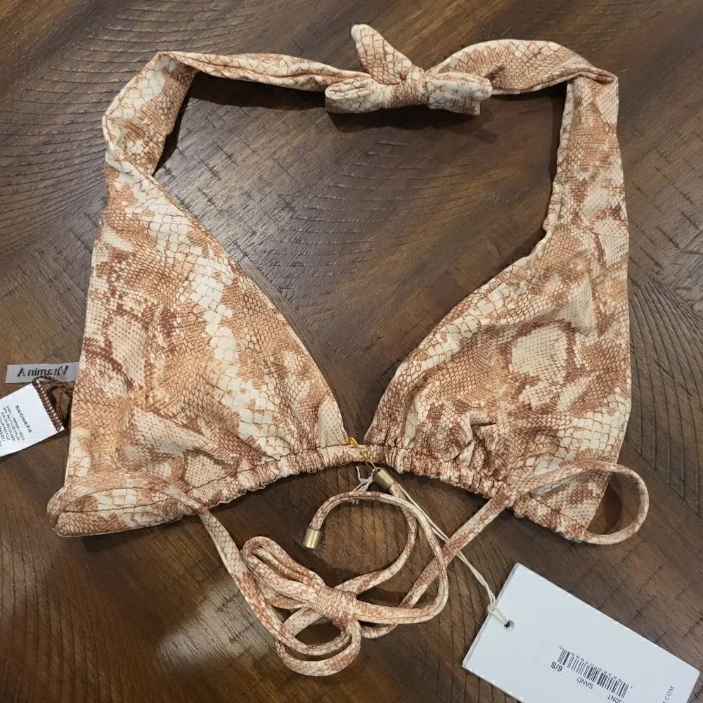 NWT! Vitamin A Milana Bikini Top Size Small (6)